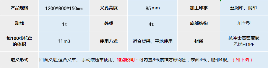 JSL-1208川字網(wǎng)格托盤(pán)